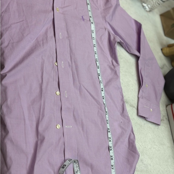 Ralph Lauren Men's Purple Button-Down Shirt - Picture 4 of 6